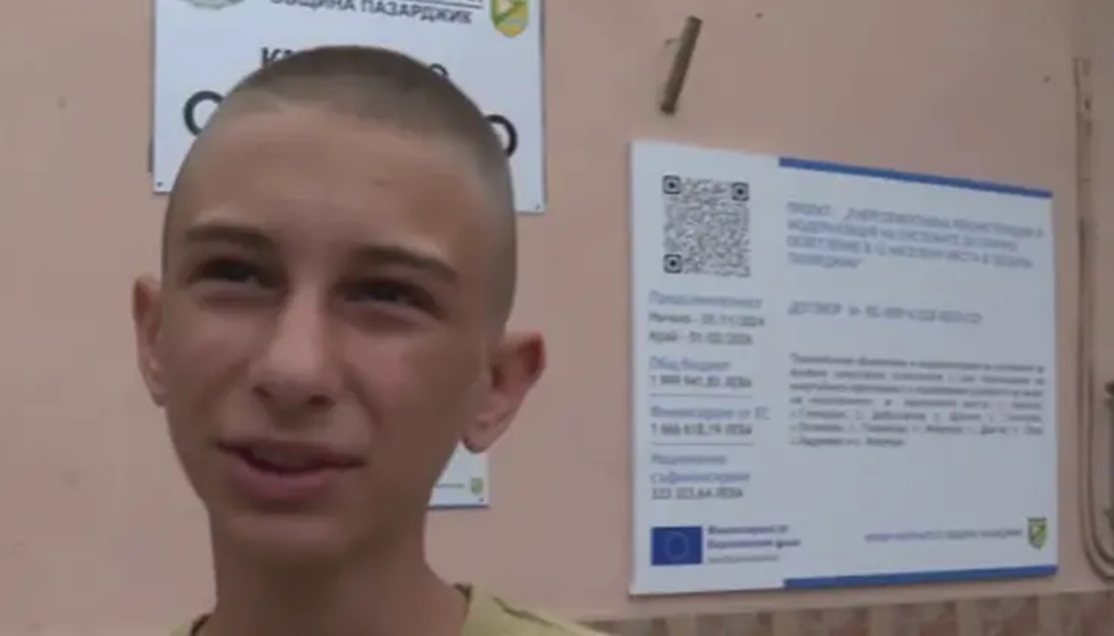 Първи думи на момчето, спасено от полицай в Марица
