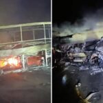 Тежка катастрофа на пътя Русе – София край Масларево: Два тира и автобус пламнаха, има загинали