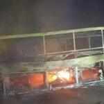 Нови разкрития за кошмара край Масларево: Пътниците чупили прозорците на горящия автобус, за да се спасят